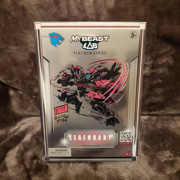 Beast Lab Tiger MrBeast | Toys | Ultimate Mrbeast Lab Platinum Series Tiger Battle ...